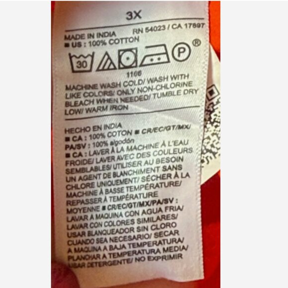 Old Navy Women’s 3X Orange Puff Sleeve Waist Defined Mini Dress NWT Plus Size - Picture 10 of 10